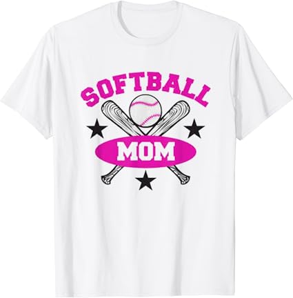 Amazon.com: SOFTBALL MOM, SUPPORT SHIRT T-Shirt: Clothing